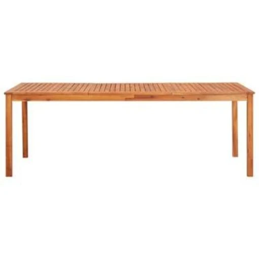 VidaXL Tuintafel 215x90x74 Cm Massief Acaciahout -Tuinstoelen Verkoop 5782965075ef41fc9122f66c2c48c1c6