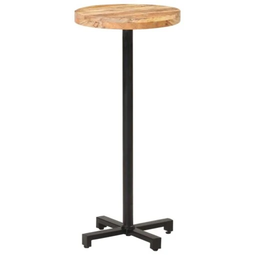 VidaXL Bartafel Rond Ø50x110 Cm Ruw Mangohout -Tuinstoelen Verkoop 730a3c95d5954ab884ffa2023bcda416