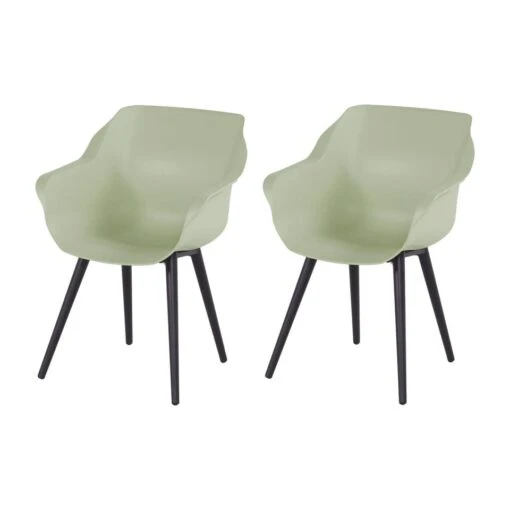 Hartman Sophie Studio Dining Armstoel - French Green - Set Van 2 -Tuinstoelen Verkoop 81011004