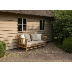 Exotan Bank Bamboo - Bruin (incl. Kussens) -Tuinstoelen Verkoop 81012377 0103