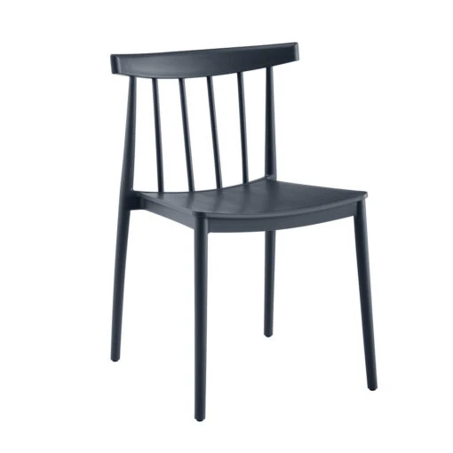 Giga Meubel Tuinstoelen Stapelbaar - Antraciet - Kunststof - Set Van 2 -Tuinstoelen Verkoop ad2607eaacfb40fa8b9c707498909b96