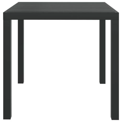 VidaXL Tuintafel 80x80x74 Cm Aluminium En HKC Zwart -Tuinstoelen Verkoop b5afe57f2183476786a1cfc613247f65